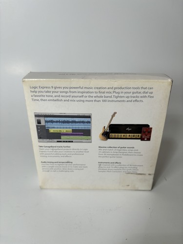 Apple LOGIC EXPRESS V9.0 RETAIL (MB788Z/A) with serial numbers Guitar Sounds - Picture 11 of 12