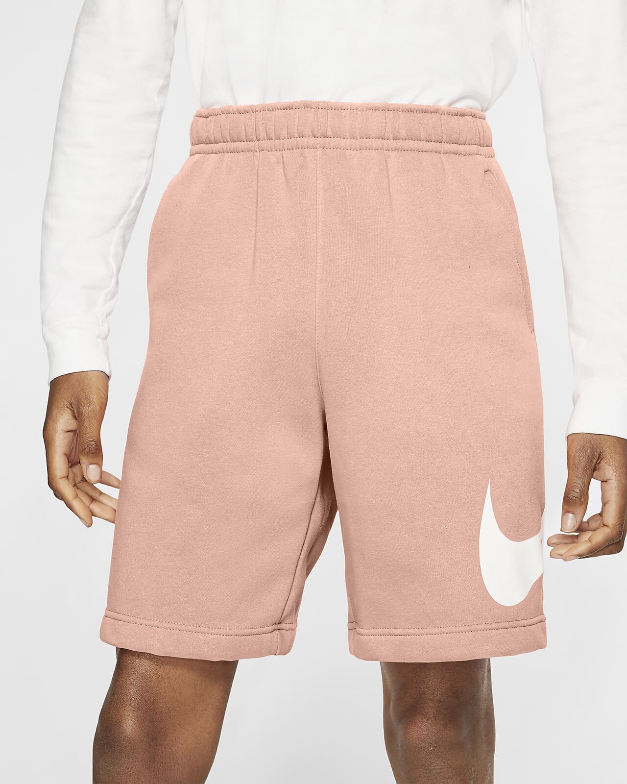 Nike Sportswear men's club fleece graphic shorts Arctic Orange Sz 2XL  BV2721-800 | eBay