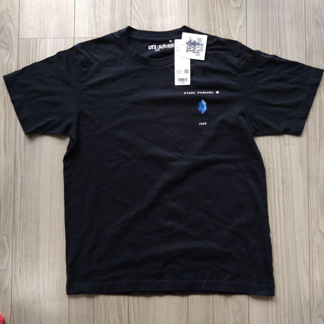 Final Fantasy III FF3 x Uniqlo UT T shirt Size JP M (US S) Black  
