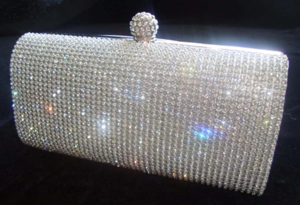 Women Clutch Purse Bag Crystal Evening Clutch Bags Gold Silver Black Bridal  Wedding Purse Mini Handbags with Metal Handle - China Hand Bag and Resin  Clutch price | Made-in-China.com