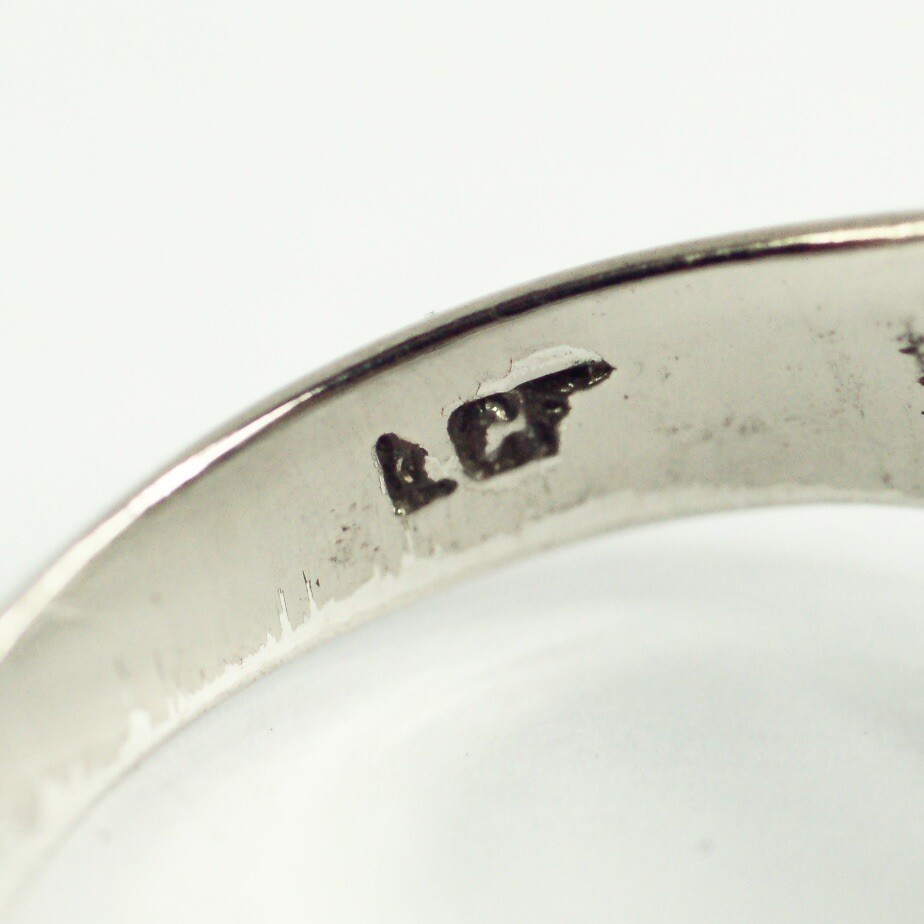 sterling silver modernist crossover loop knot twi… - image 8