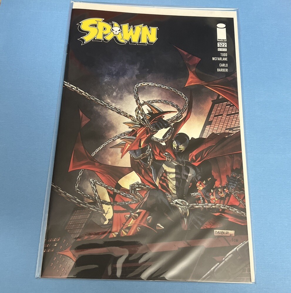 Spawn #322 Carlo Barberi Cover. Todd McFarlane. Image Comics. | eBay