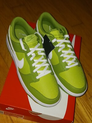 Nike Dunk Low Retro Chlorophyll Vivid Green DJ6188-300 Size US 10.5 Brand New