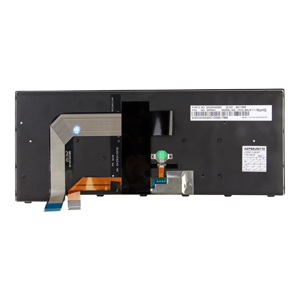 New Keyboard for Lenovo ThinkPad T460S T470S 01EN682 01EN723 US/SP - Image 2 of 4