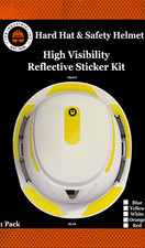 Reflective Hard Hat Stickers, Diamond Grade Helmet Strips, with American Flag