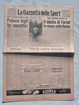 Accadde oggi: 2 luglio 1955 un grande match tra Loi e Garbelli – Boxe Ring