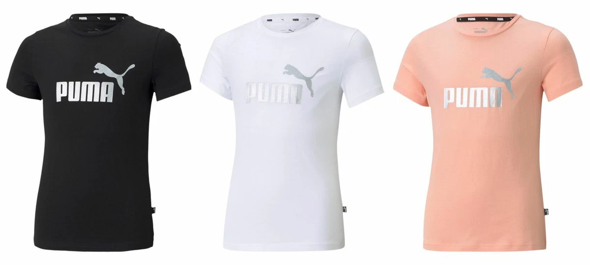 PUMA Essential Ess Tee G Girls / Mädchen T-Shirt Kurzarm Sportshirt  Freizeit | eBay