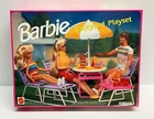 vintage 1992 Mattel Barbie Backyard Set - New in factory sealed box!