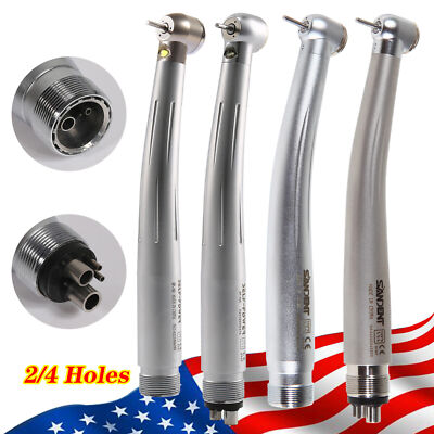 NSK Style Dental Fiber Optic LED E-generator/ High Speed Handpiece 2/4 Holes