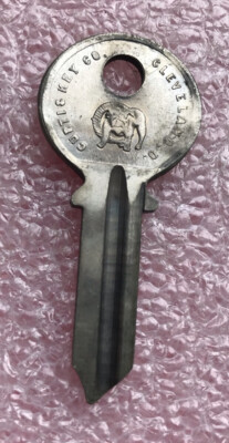 Vintage Curtis Key Blank K4 Cleveland Ohio Bulldog Logo [r] | eBay