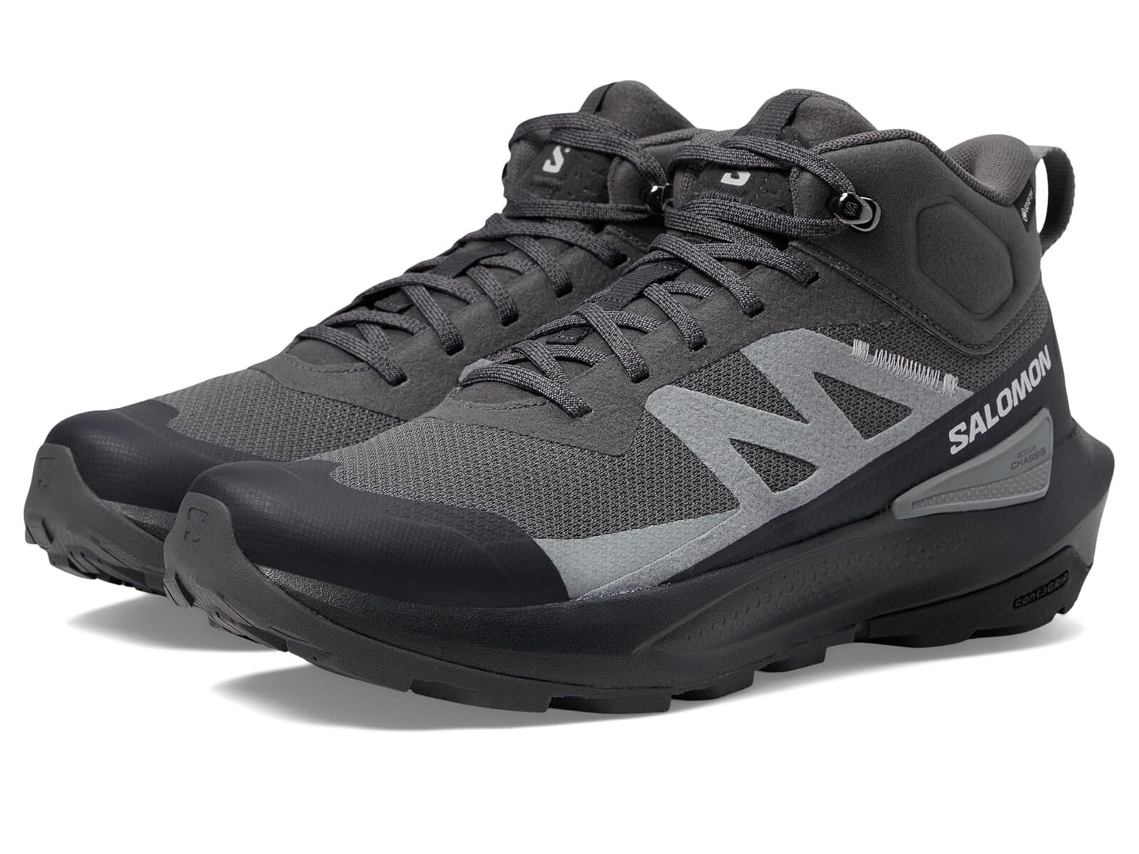 Scarpe da trekking Salomon Elixir Activ Mid GTX uomo nero grigio misura a scelta nuove