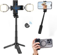 ULANZI JJ02 Extendable Handgrip Tripod, Pocket Size Selfie Stick With Bluetooth