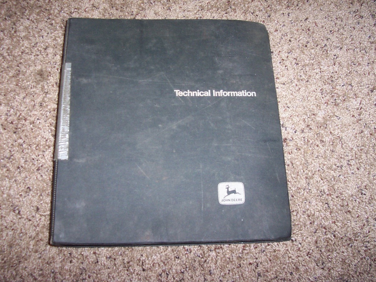 John Deere 655 755 756 855 856 Tractor TM1360 Service Shop Repair Manual