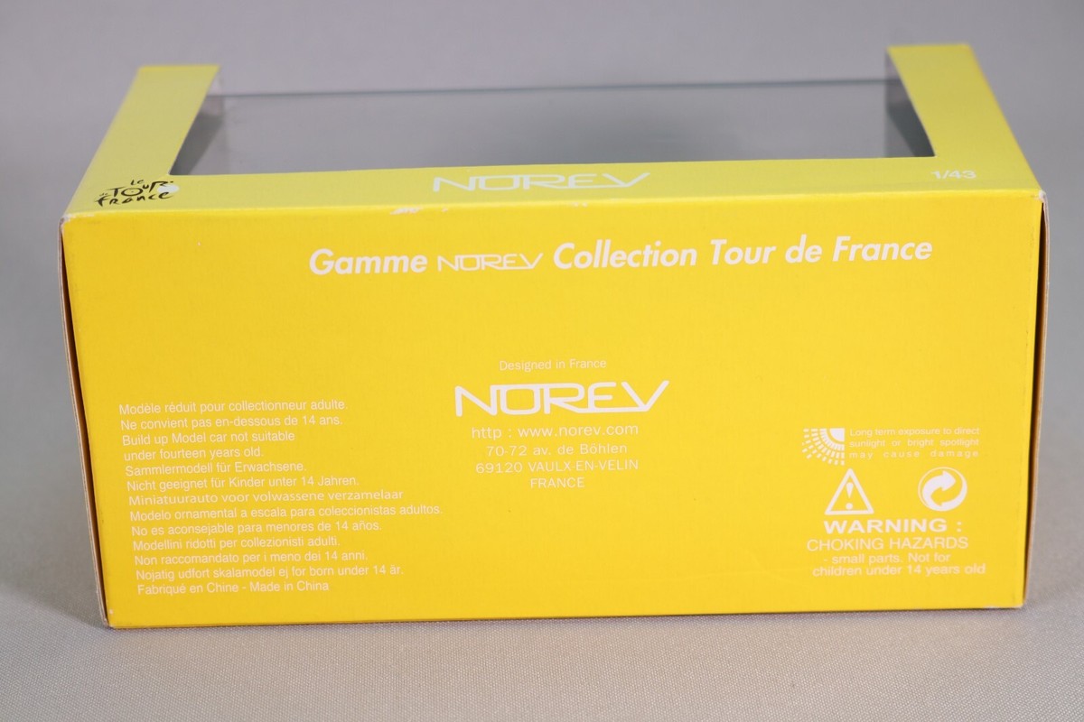 LE5508 NOREV 420131 1/43 1 43 Voiture Nissan Micra CC Ancel Tour de France 2006 | Achetez sur