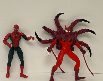 Spider-Man 2 ToyBiz Marvel Legends Poseable￼ 2003+Venom 1996