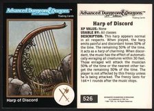 1991 TSR AD&D Gold Border RPG Fantasy Art Card 526 Dungeons & Dragons Magic Item