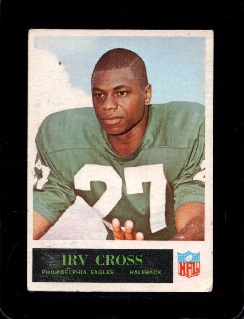 1965 PHILADELPHIA #132 IRV CROSS GOOD+ EAGLES *X59539 | eBay