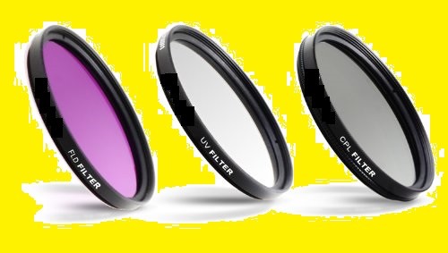 Professional Camera Uv Cpl Fld Lens Filters Kit 58mm