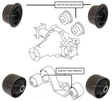 FOR SUZUKI GRAND VITARA 06 07 08 09 10 11 12 13 14 REAR DIFF DIFFERENTIAL BUSH 4