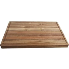 Kenmore Kenosha Heavy Duty Acacia Wood Extra Large Cutting Board W/Juice Grov...