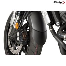 PUIG PARASPRUZZI PARAFANGO ANTERIORE NERO FOR KAWASAKI 1000 KLZ VERSYS 2010-2022