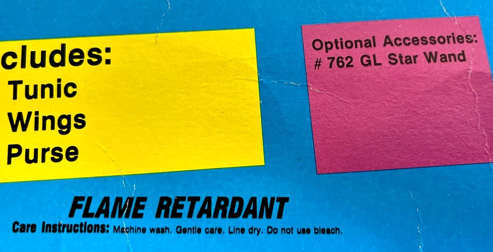 Disfraz PIXIE Infantil, Hada, Campanilla, Alas y Monedero, EE. UU., Nuevo Caja Abierta Mediano Foto 4 de 4