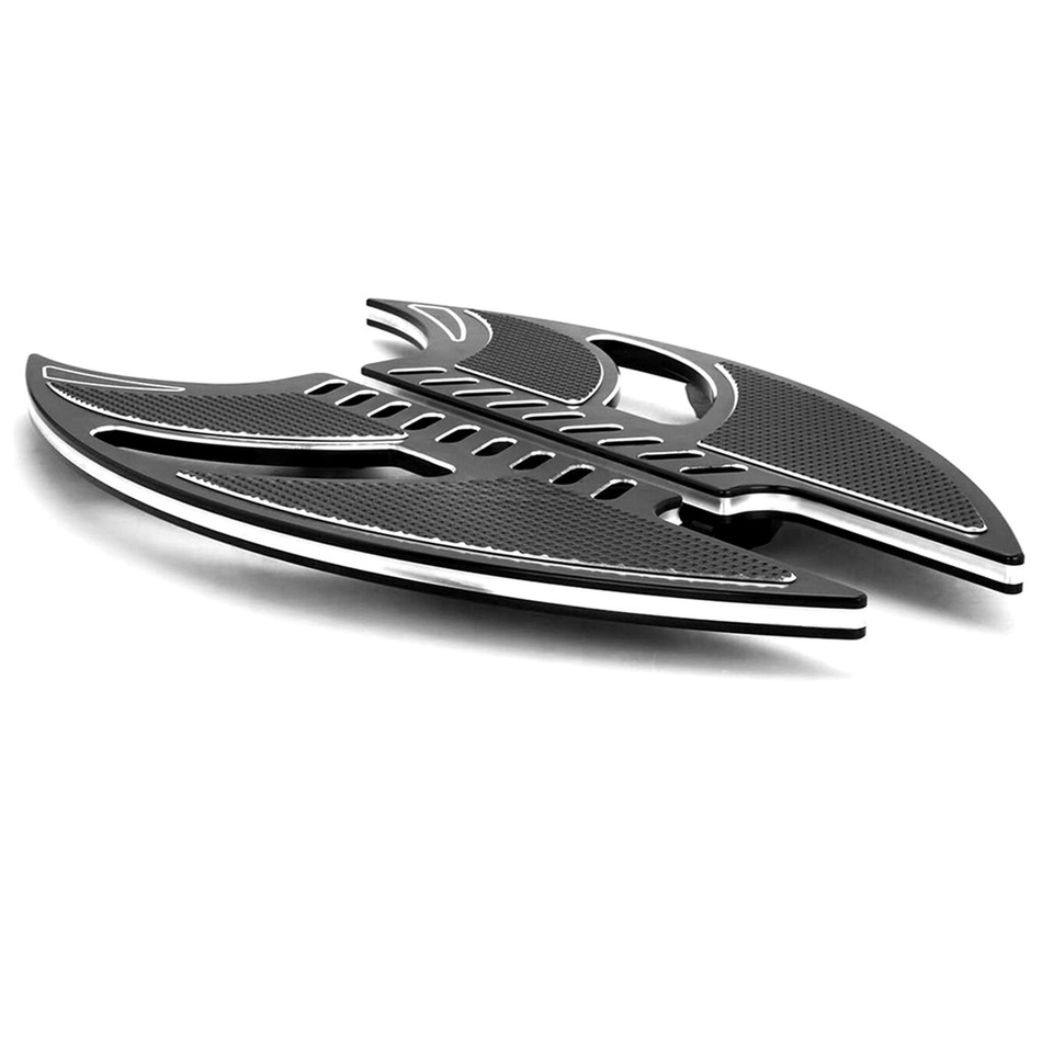 Complete Floorboard & Brake Shifter Lever Kit For Harley Street Glide FLHX 2014-2023 – Black Billet CNC