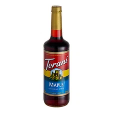Torani Maple Flavoring Syrup 750 mL Glass Bottle 880362320