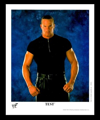 WWE TEST P-505 OFFICIAL LICENSED ORIGINAL 8X10 PROMO PHOTO VERY RARE