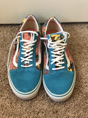 vans old skool enamel blue