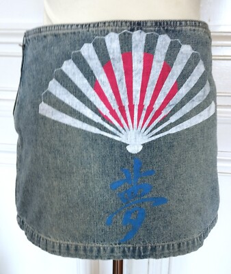 YO JAPAN ROCK SKIRT COLLECTOR ASYMMETRISCHE PANS GR. 38