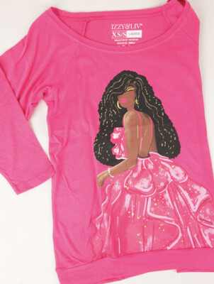 NEW Izzy & Liv A Touch of Elegance 3/4 Sleeve Raglan & Relaxed Fit Tee Size 2x/3