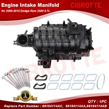 Intake Manifold Kit w/ Seals & Bolts for 09-10 Dodge Ram 1500 2500 3500 5.7L