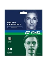 TWO (2) SETS: YONEX REXIS COMFORT (125) MULTIFILAMENT TENNIS STRINGS. COOL WHITE