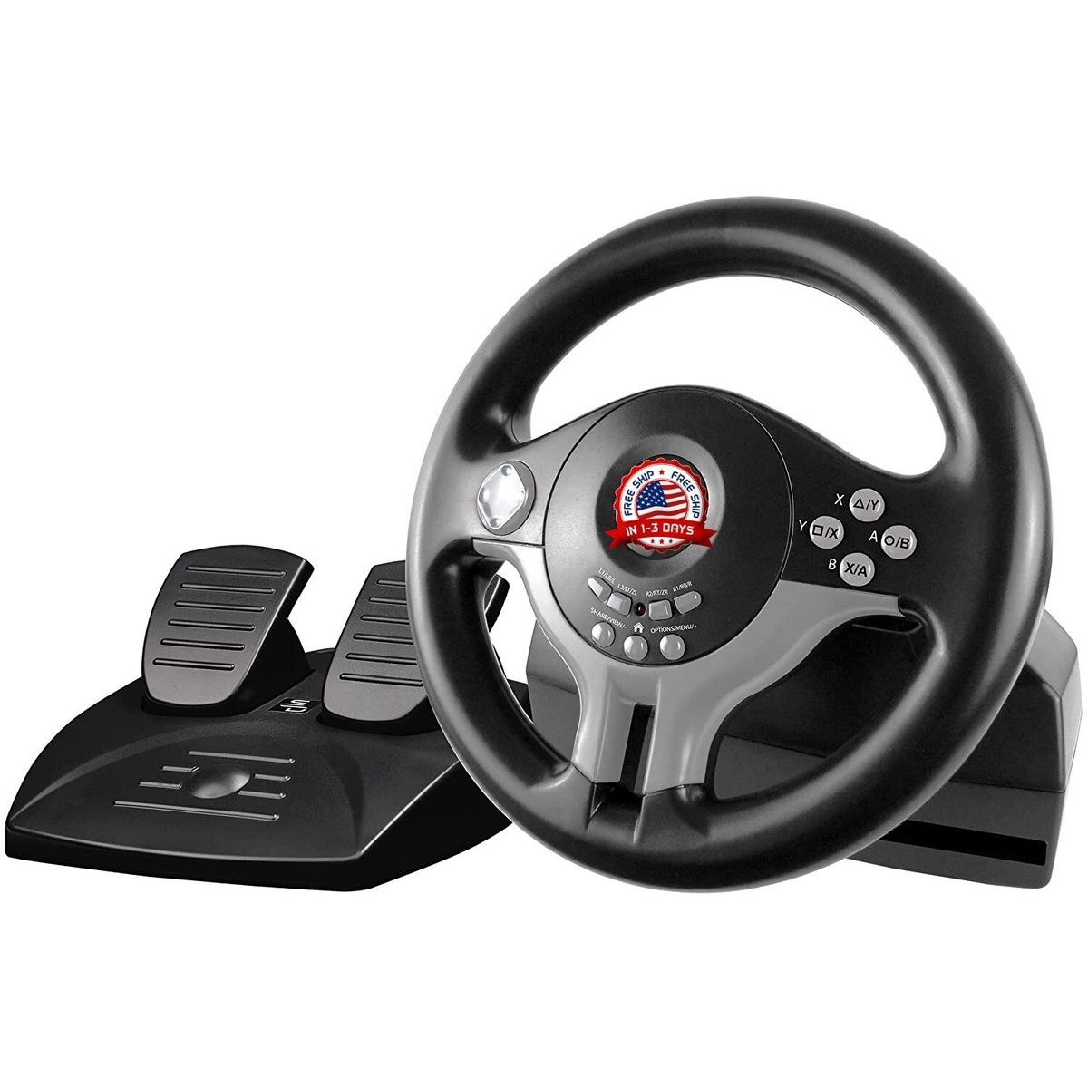 Nintendo Switch PlayStation RACING WHEEL APEX Wireless Racing Wheel APEX for PlayStation®5, PlayStation®4