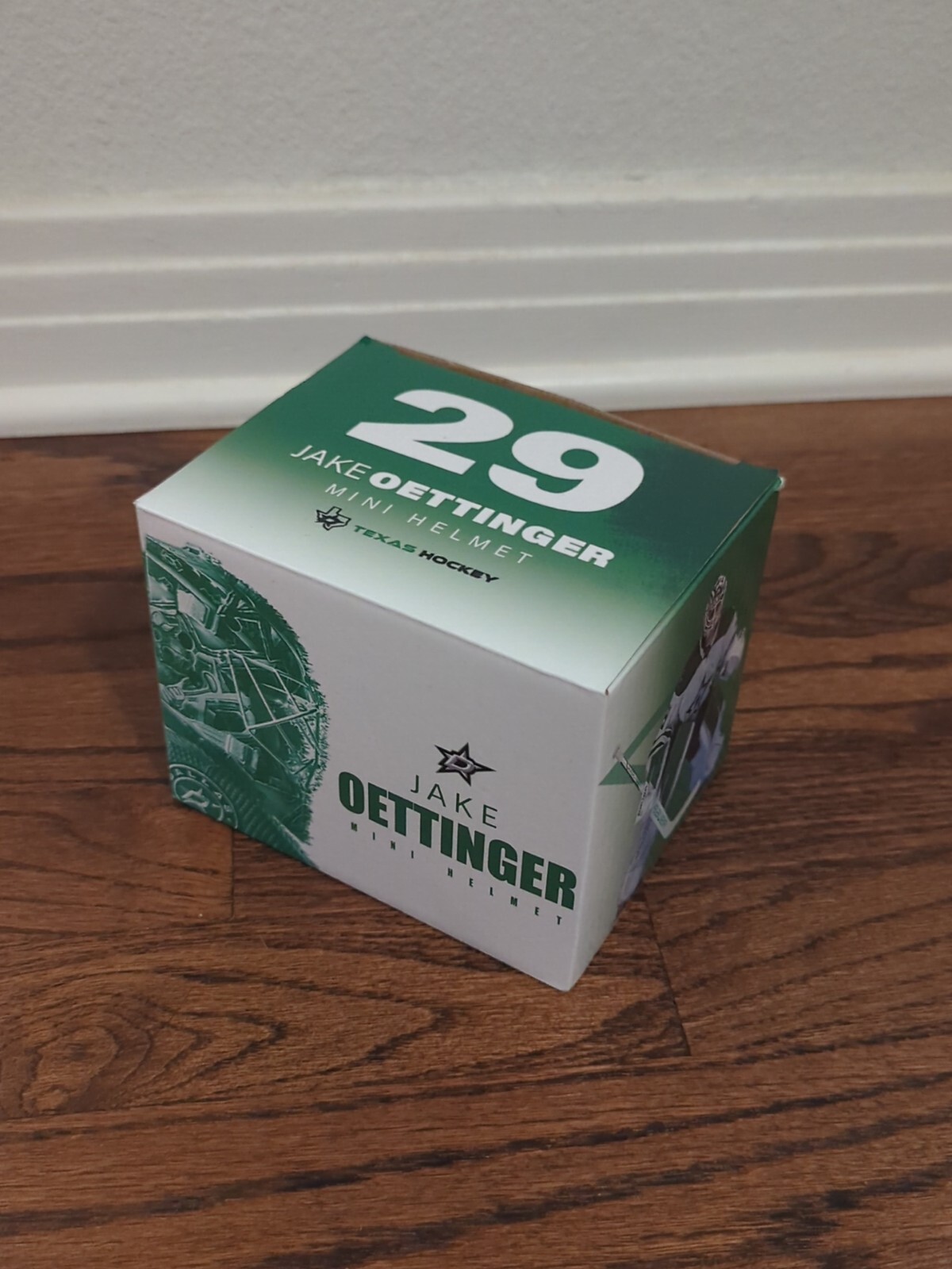 Jake Oettinger SGA Mini Helmet Replica Dallas Stars