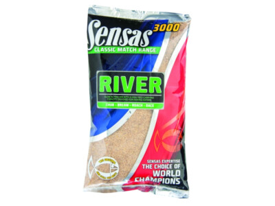 Sensas 3000 River Groundbait Carp Match Fishing Ground Bait 1kg 71401