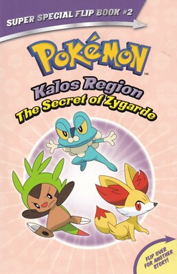 The Secret of Zygarde / A Legendary Truth Pokémon Super Special Flip Book 2 New