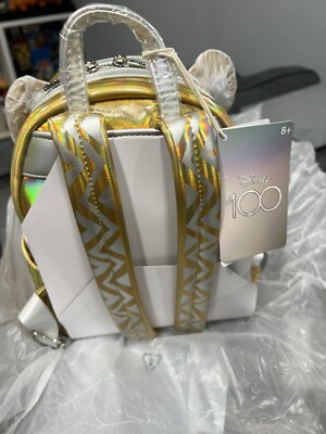 Disney100 Limited Edition Exclusive Platinum Simba Cosplay Mini Backpack Disney100 Limited Edition Exclusive Platinum Simba Cosplay  main image 2
