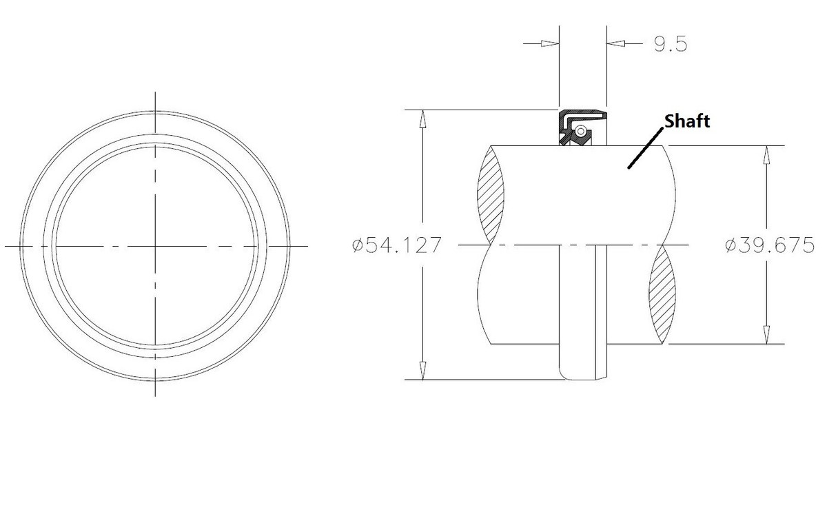 King Kutter 40 HP Gearbox Output Seal 156005, 05-005 | eBay