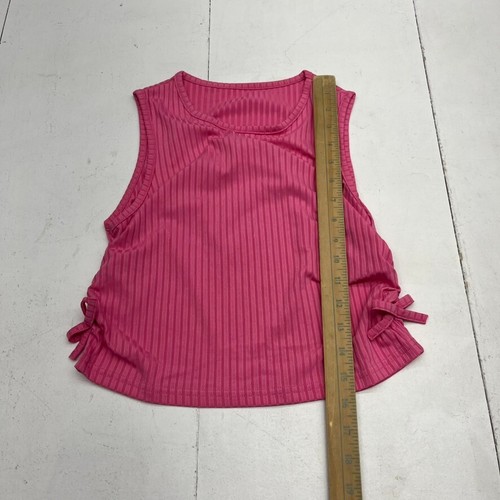 Pink Camo Print 2 Piece Tank & Pants Outfit Girls Size 13/14 - Picture 5 of 8