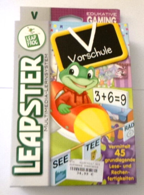Leapfrog Leapster Vorschule vermittelt 45 grundlegende Lese- und Rechenfert, Neu