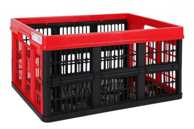 Tontarelli - Klappbox 45L Kiste - 53x37x27cm voilа rot/schwarz