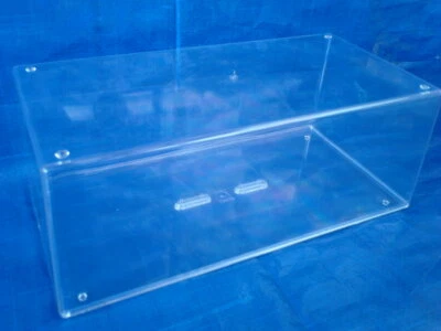 ACRYLIC DISPLAY CASE CLEAR FOR DIECAST MODEL F1 & RALLY CAR STACKABLE 1/18 1/24