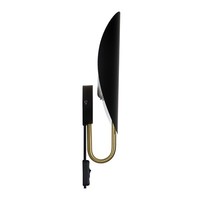 Nordlux | Dftp | Spargo | Wandleuchte | Schwarz/Messing | E27 | IP20 | Metall