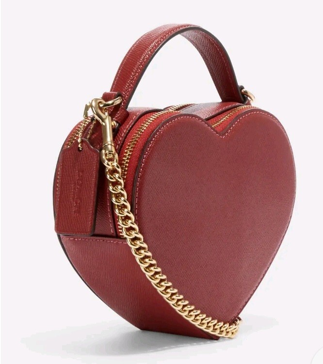 Rare Coach Valentine Red Heart Crossbody Bag | eBay