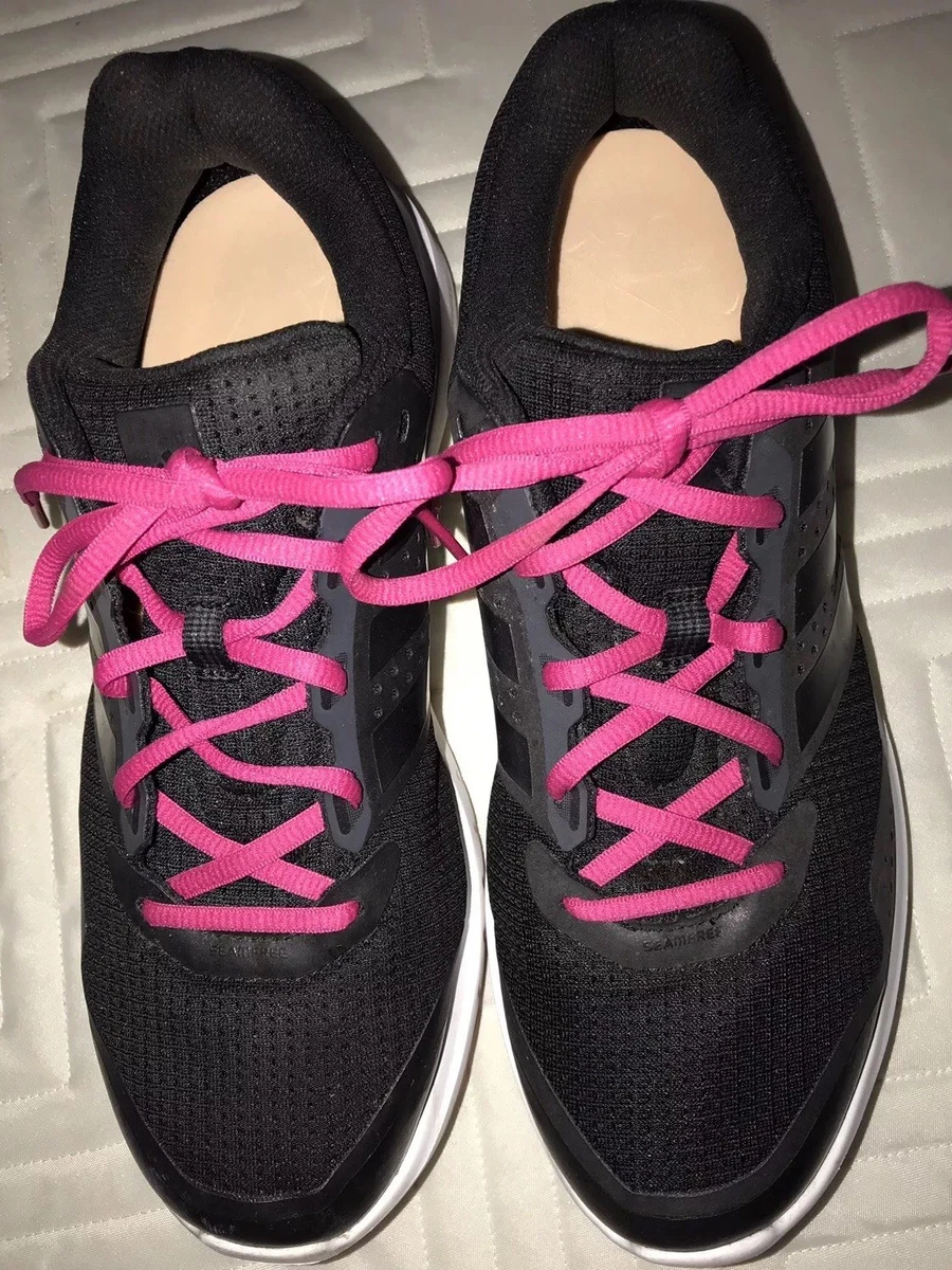 ADIDAS Duramo 7 Women s Running Shoes SIZE 10. Black White B33562