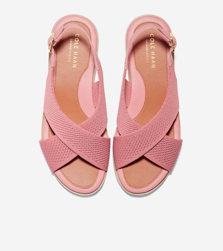 Cole Haan Women's Mikaela Sitichlite Sandal W25451 Rosette Pink - Picture 3 of 4