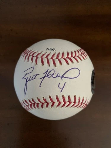 Brett Favre signed baseball Favre COA Packers/Vikings/ Jets