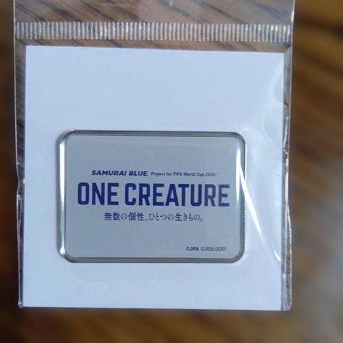 SAMURAI BLUE Commemorative Can Badge